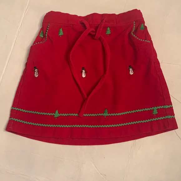 K&L. Adorable Red Corduroy Skirt. Size for 4T. - Picture 1 of 6
